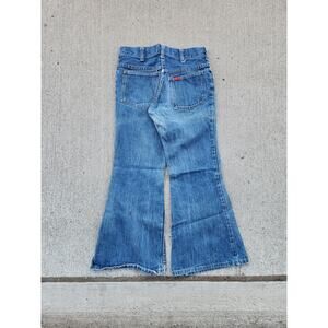 1970s Big Smith Bell Bottoms 1 Foot Leg Opening 28x26